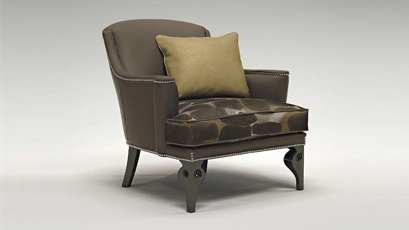 Bruno ZampaLOPEZ armchair 休閑椅