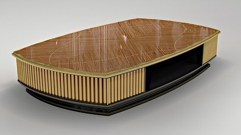 Bruno ZampaOTTO central table 茶幾