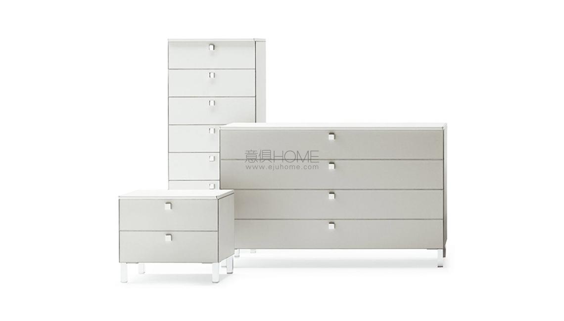 Più Notte斗柜 床頭柜