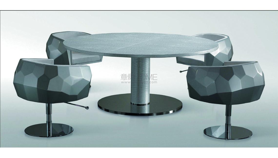 bernini leather餐桌