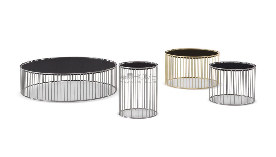 Caulfield Gold - Black-Nickel 茶幾