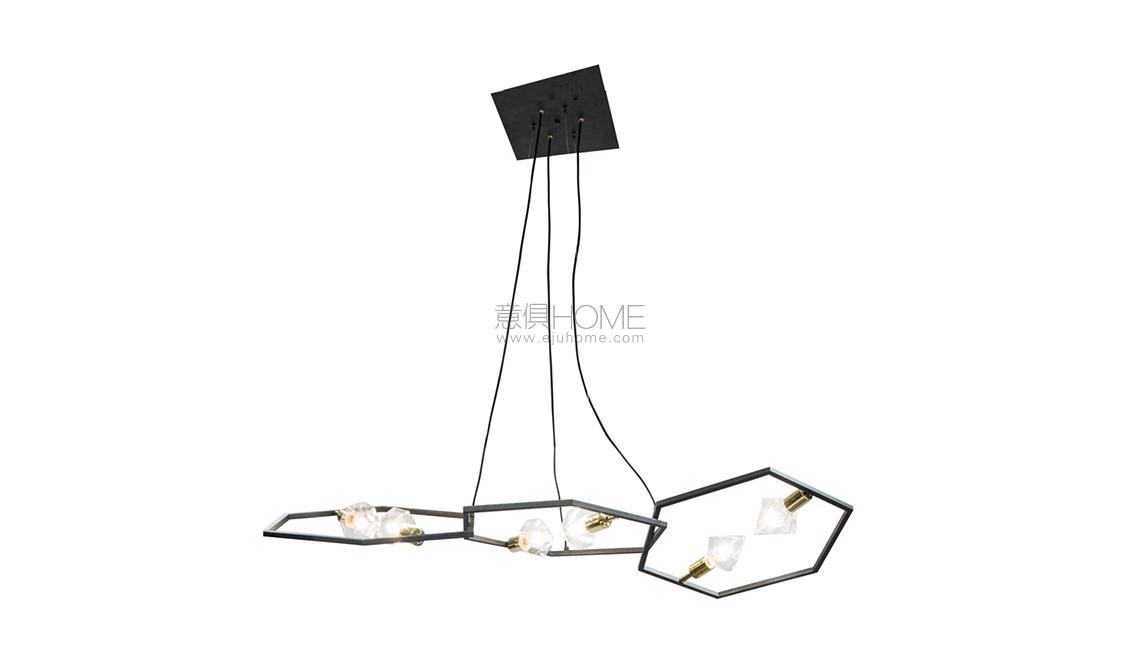 Lampada a sospensione Esagono吊燈