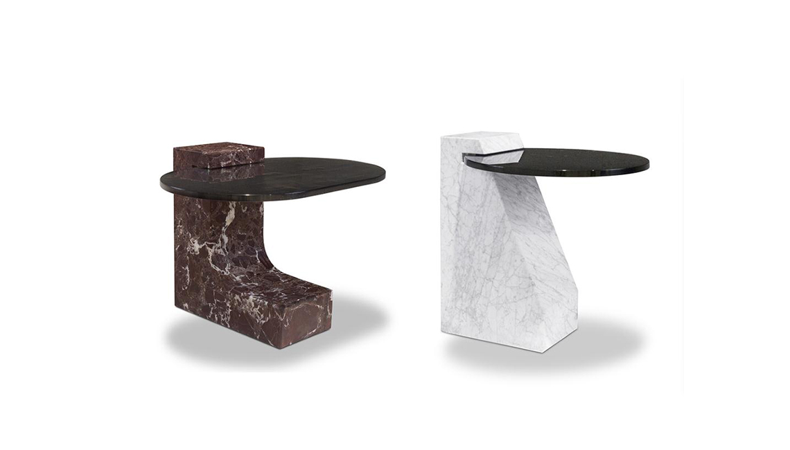 VERRE PARTICULIER咖啡桌