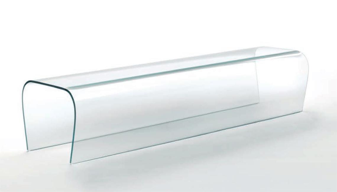BENT GLASS BENCH長(zhǎng)凳
