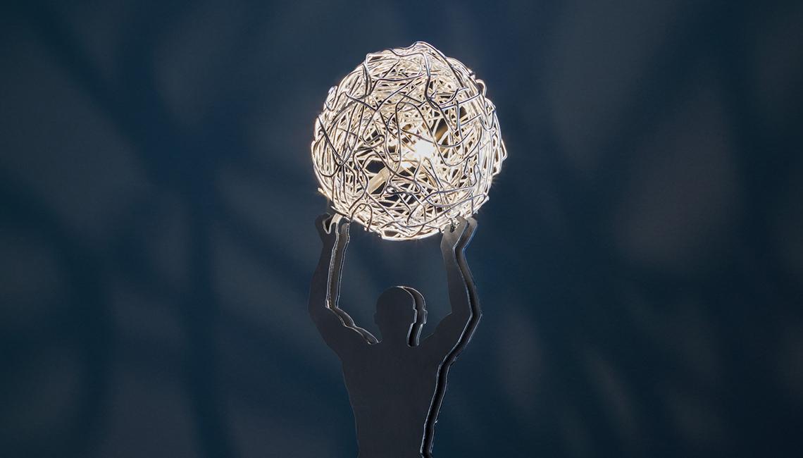 Uomo della Luce S落地燈