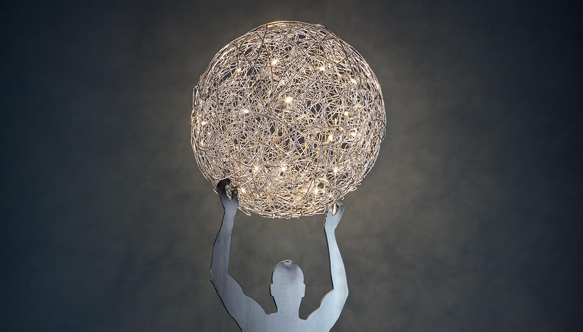 Uomo della Luce XXL (outdoor)落地燈