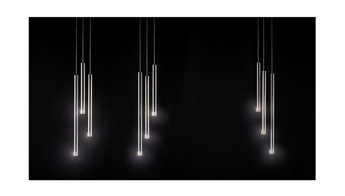 Lampadario con pendenti Black & More吊燈