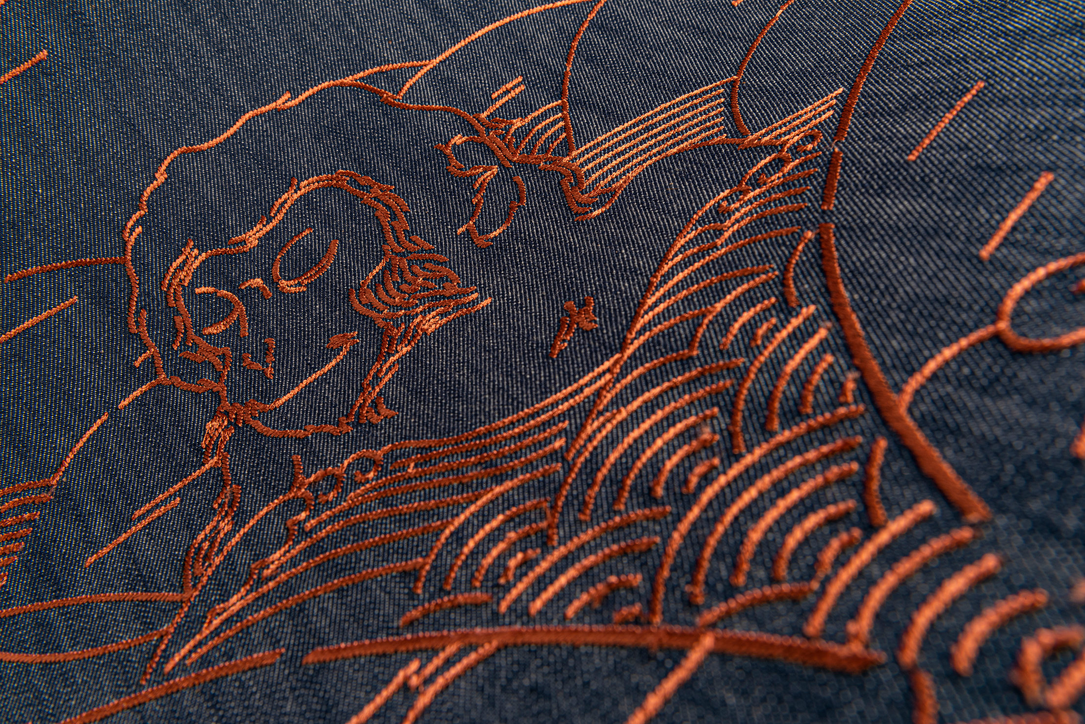 MOOOIIndigo Macaque墻布