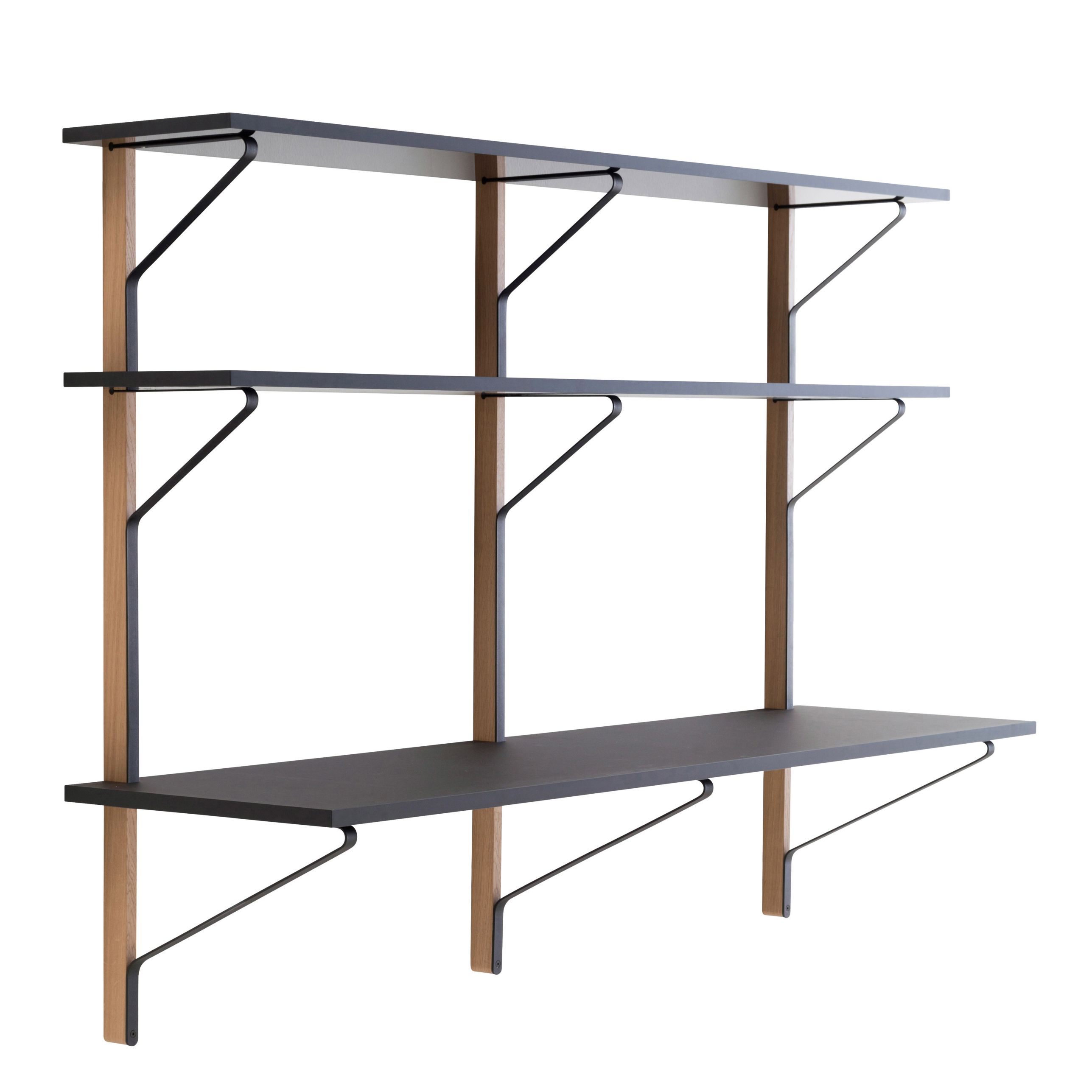 Kaari Wall Shelf with Desk 置物架
