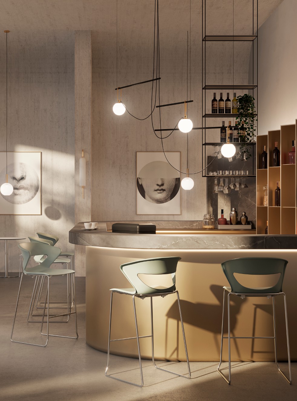 kastelKicca stool吧椅