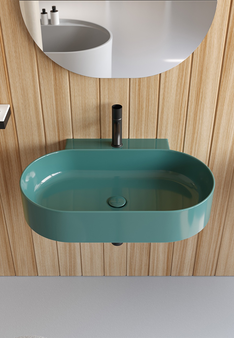Mare Ovale帶一孔洗臉盆