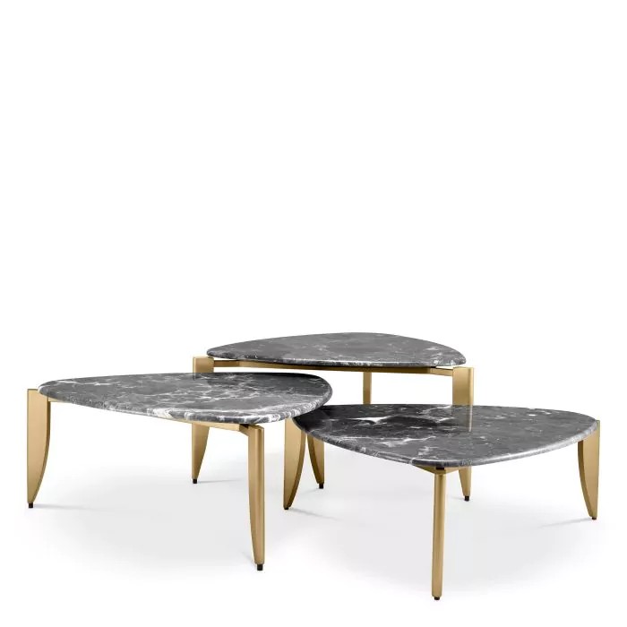 COFFEE TABLE REGIONI SET OF 3茶幾