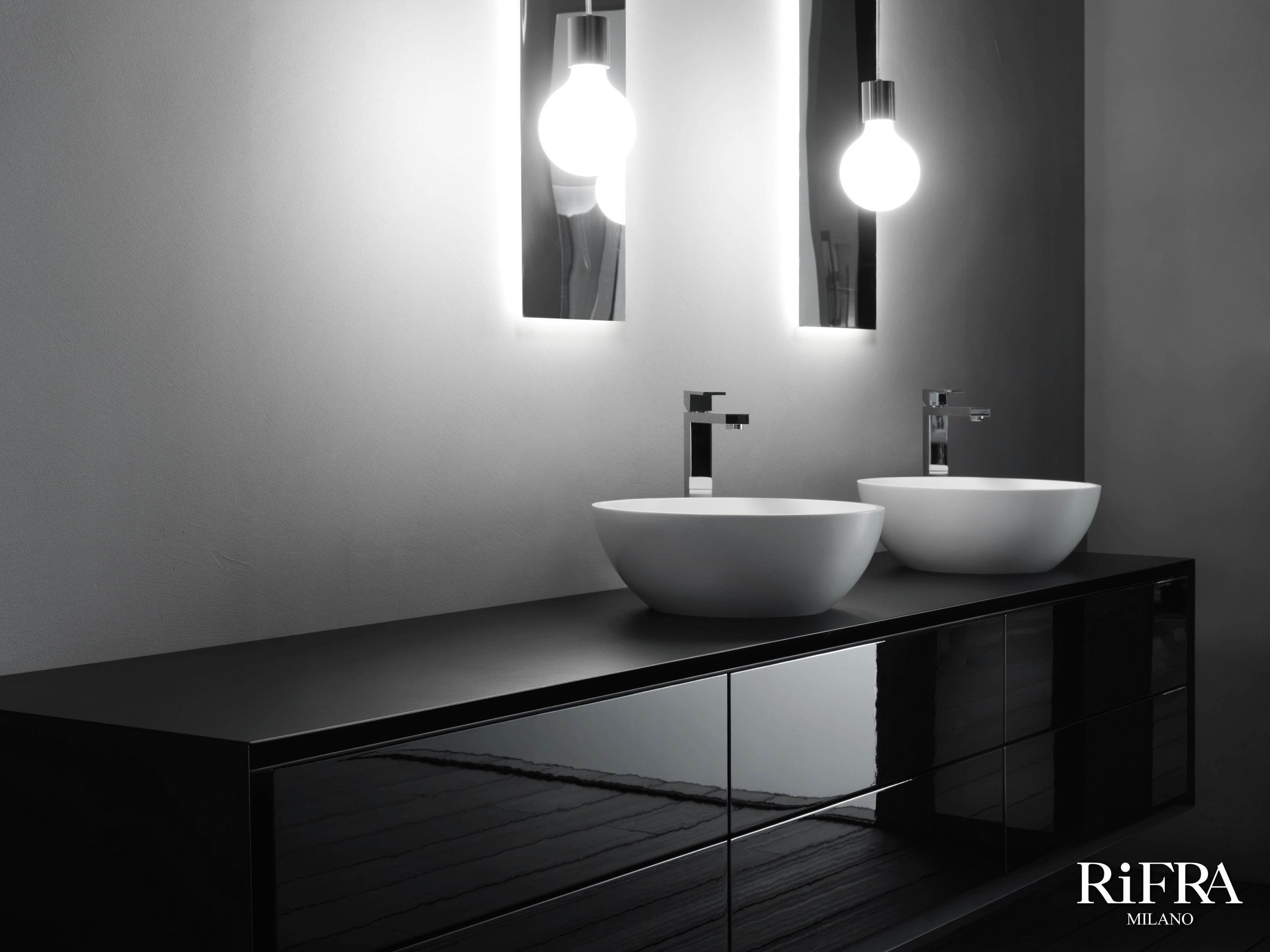 RIFRALaccato nero Opaco衛浴
