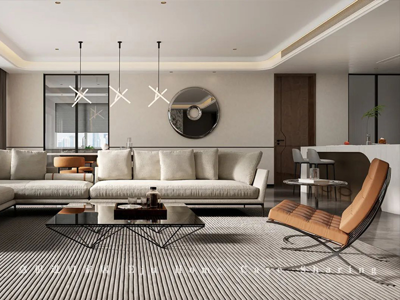 現(xiàn)代大平層的超大橫廳怎么裝點(diǎn)?一口氣給你三個(gè)選擇方案！