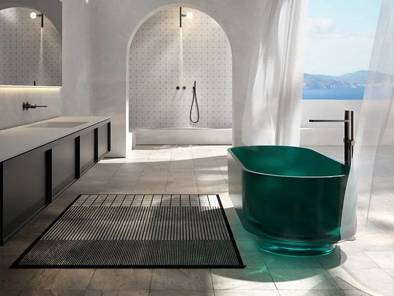 antoniolupi樹脂材質(zhì)開箱，這通透的質(zhì)感太迷人了！