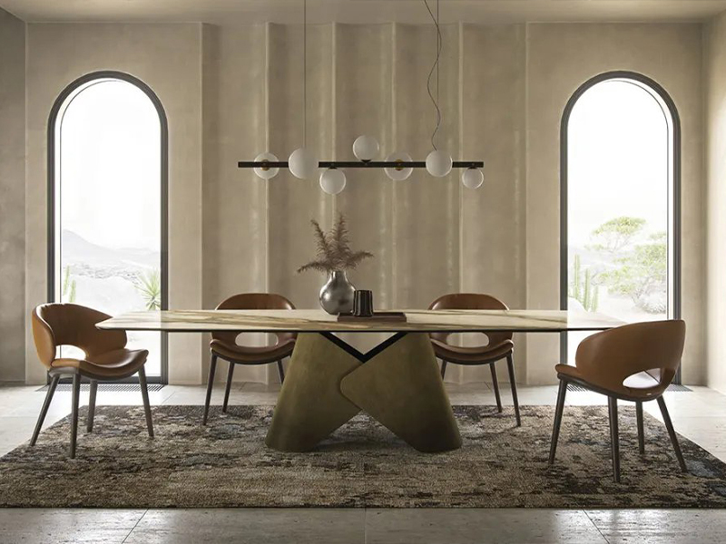 進(jìn)口餐桌又出新品！終于找到高品位餐廳的最優(yōu)搭配了