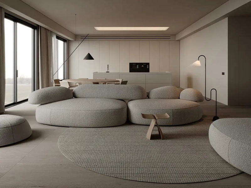 打造簡約與設計質感兼具的客廳，沙發應該怎么選？