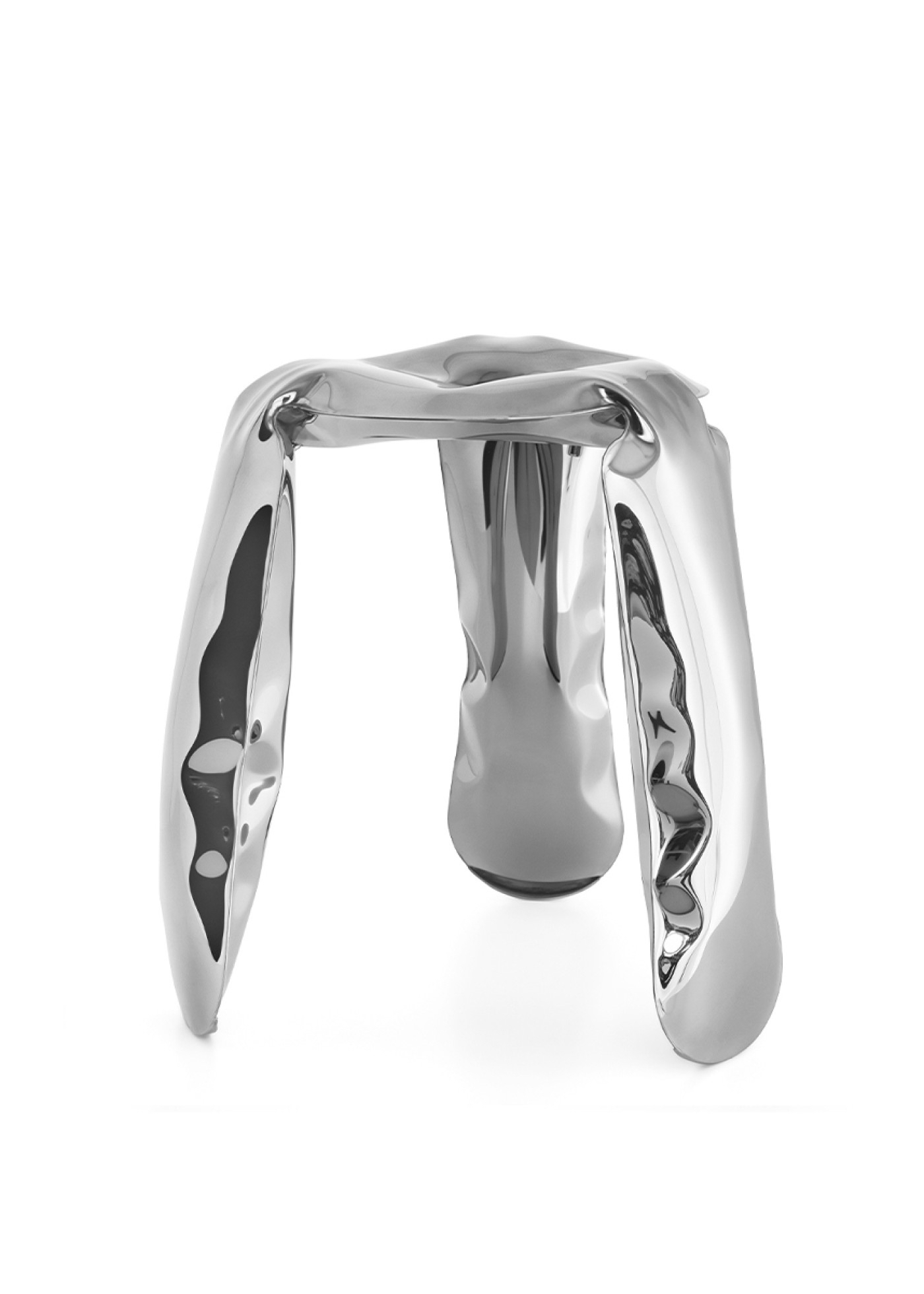 zietaPlopp Mini不銹鋼鏡面嘭嘭迷你凳